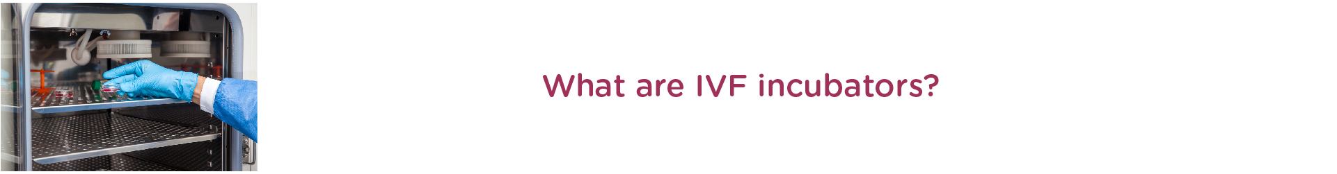 What are IVF Incubators?