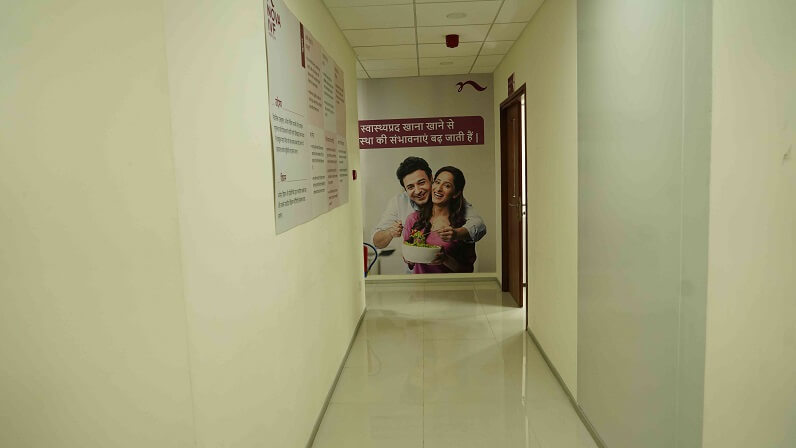 Nova IVF Fertility - Varanasi - Hall way