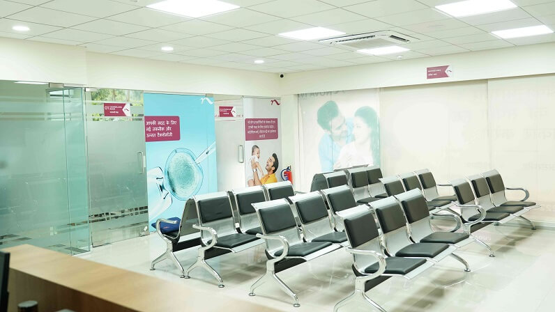Nova IVF Fertility Center Varanasi Waiting Hall