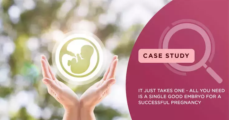 IT Just Takes One – All You Need is a Single Good Embryo for A successful Pregnancy