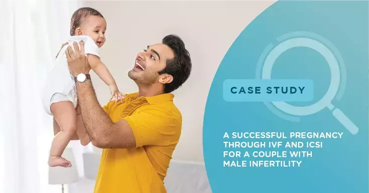 A successful pregnancy through IVF and ICSI for a couple with male infertility