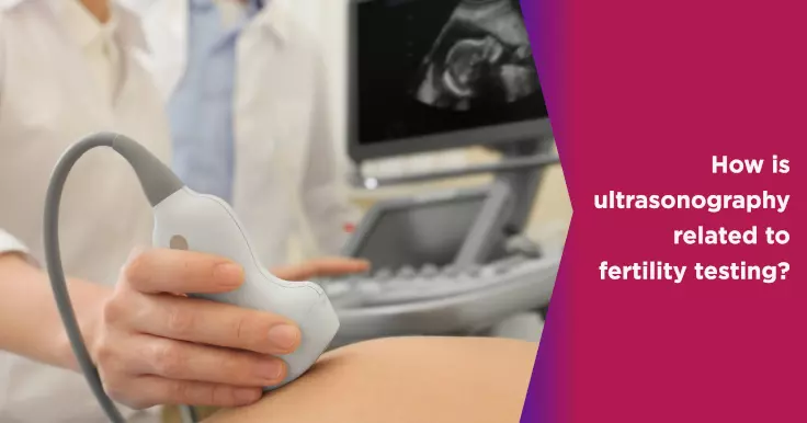 How is ultrasonography related to fertility testing?