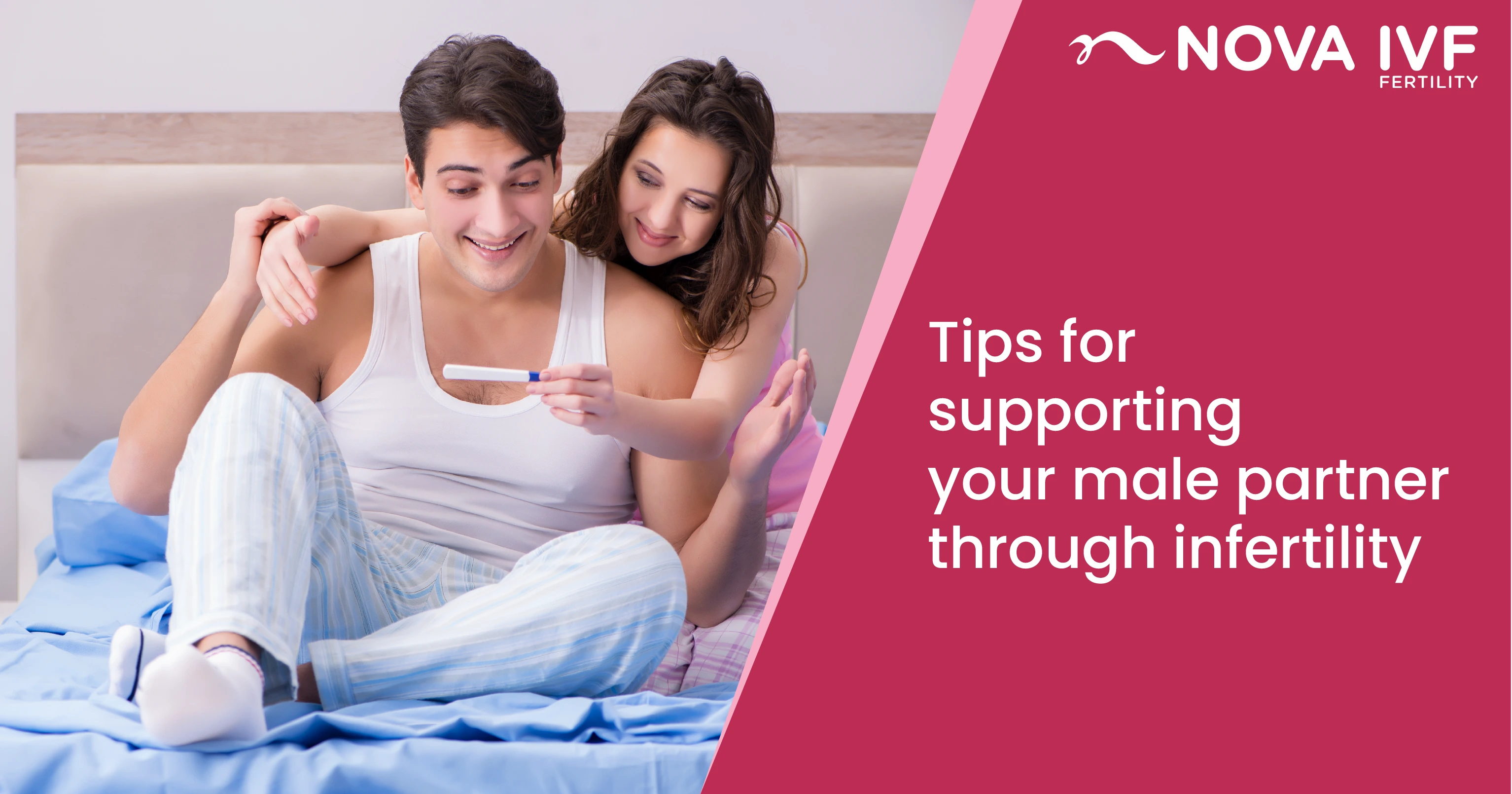 tips for supporting your male partner through infertility